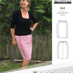 Pdf sewing pattern S1015 Elle panelled skirt Sinclair Patterns