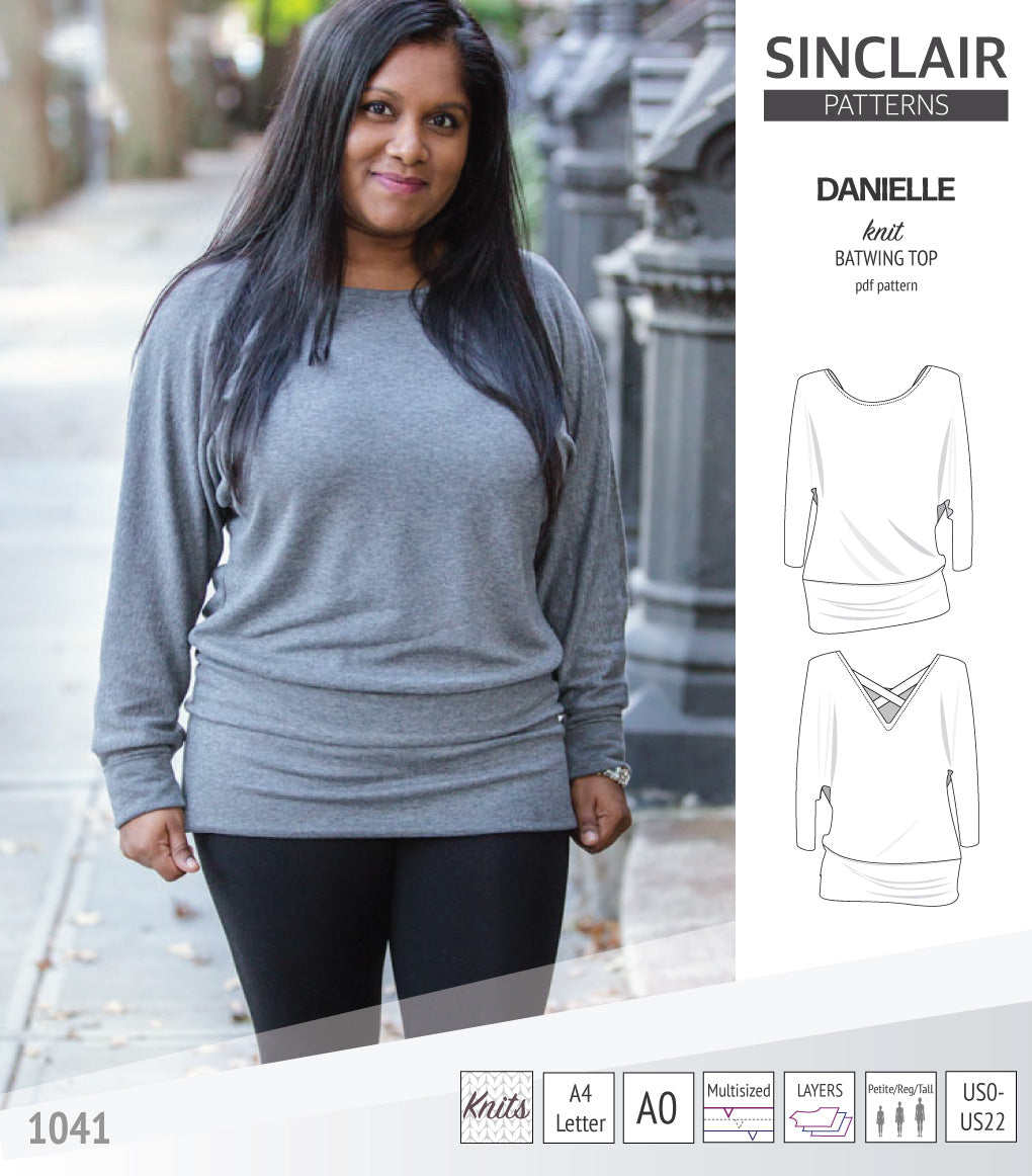 Ladies batwing tops hot sale