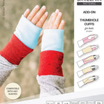 Easy thumbhole cuffs
