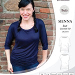PDF Sewing pattern Sinclair Patterns S1043 Sienna drawstring dolman top