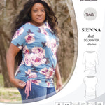 PDF Sewing pattern Sinclair Patterns S1043 Sienna drawstring dolman top
