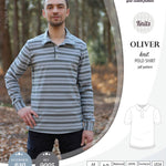 PDF sewing pattern Sinclair Patterns Classic shirt polo for men with collar or the hood