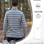 PDF sewing pattern Sinclair Patterns Classic shirt polo for men with collar or the hood
