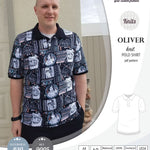 PDF sewing pattern Sinclair Patterns Classic shirt polo for men with collar or the hood