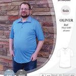 PDF sewing pattern Sinclair Patterns Classic shirt polo for men with collar or the hood