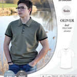PDF sewing pattern Sinclair Patterns Classic shirt polo for men with collar or the hood