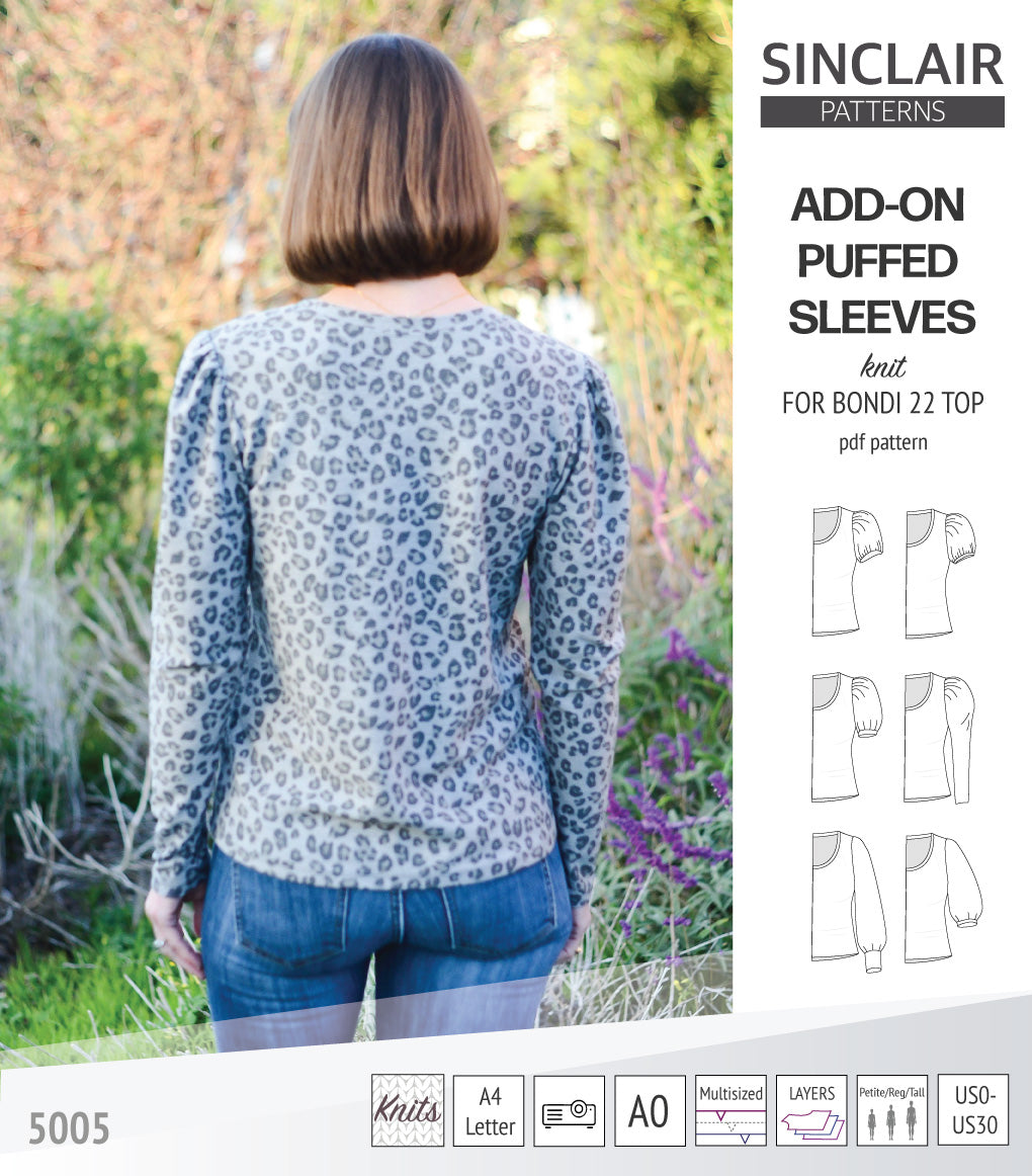 ADD-ON Puffed Sleeves add-on pack for Bondi 22 and other compatible pa ...